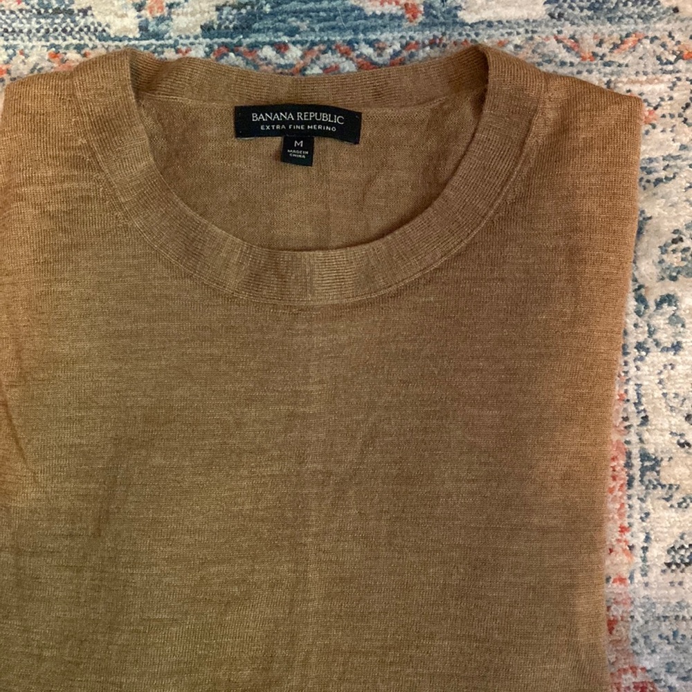 Banana Republic extra fine merino wool sweater